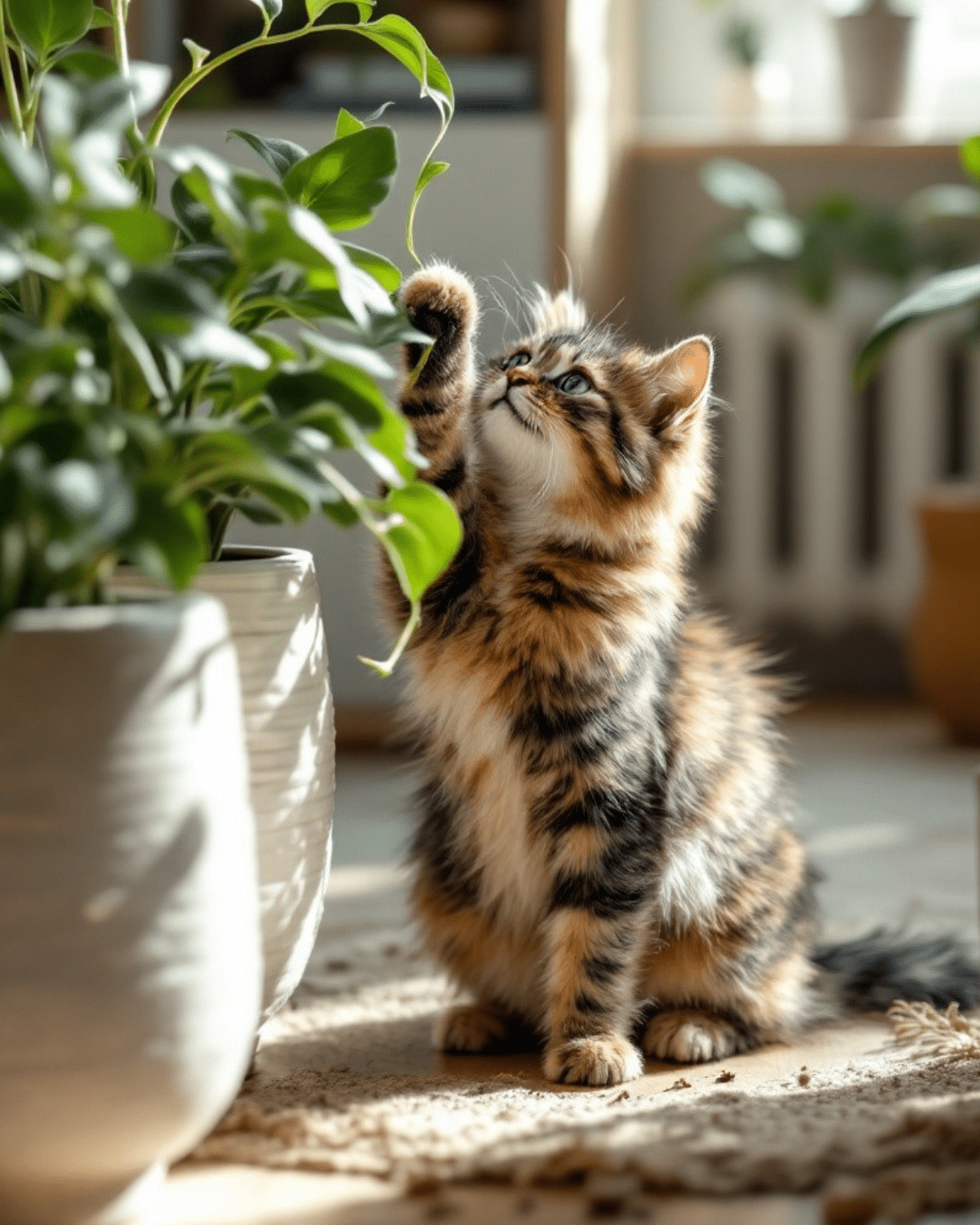 Comment empêcher mon chat d'abîmer mes plantes d'intérieur - AÏAKO (1)
